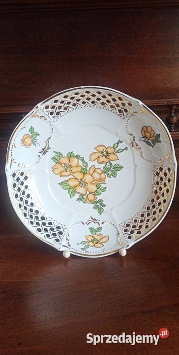 Patera z ażurem Kaiser Germany Ręcznie zdobiona Gdańsk