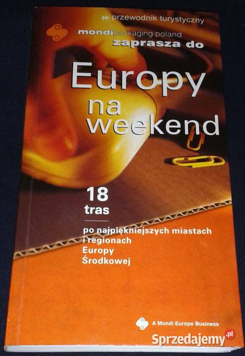 Europa na weekend Przewodnik turystyczny Rok wydania 2002