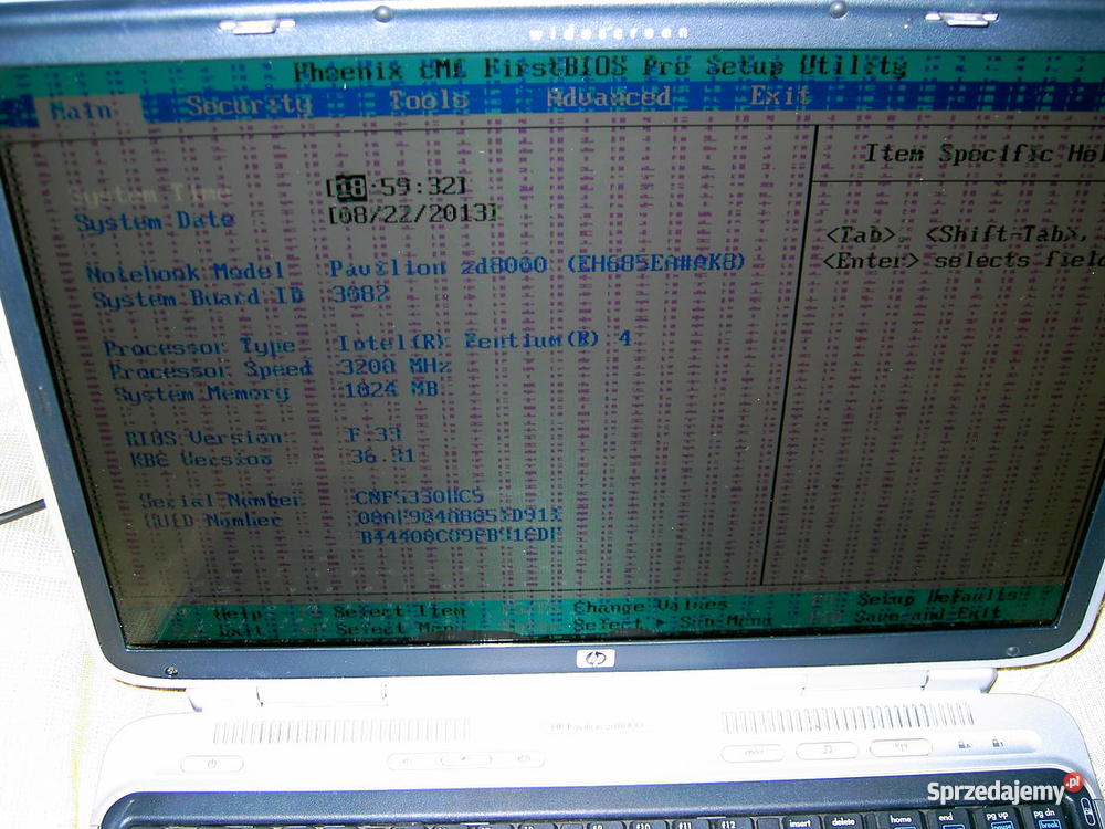 HP Pavilion zd 8000 Bydgoszcz