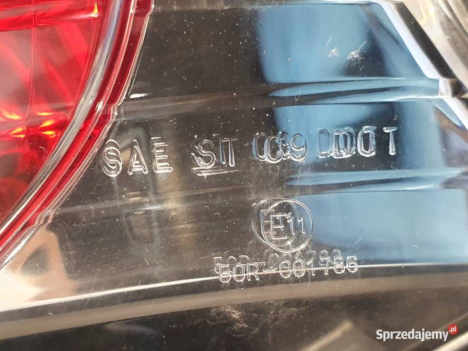 LAMPA TYLNA TYŁ HONDA PCX 125 PCX125 2011 Rudka