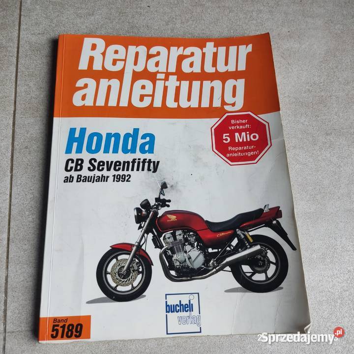 Honda CB Sevenfifty manual Dobrodzień