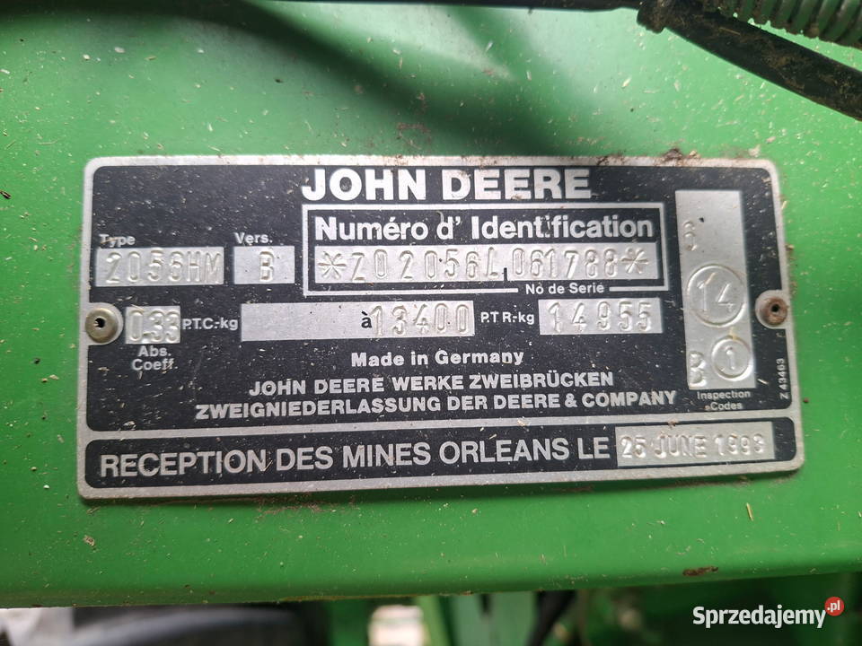 sprzedam Kombajn Jon Deere Rejowiec