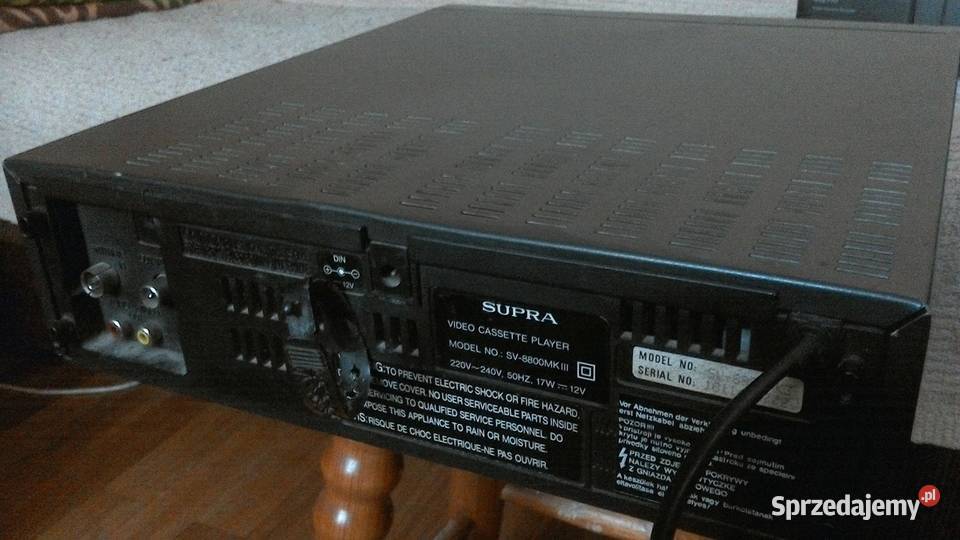 Odtwarzacz video SUPRA SV8800III Ostrołęka sprzedam