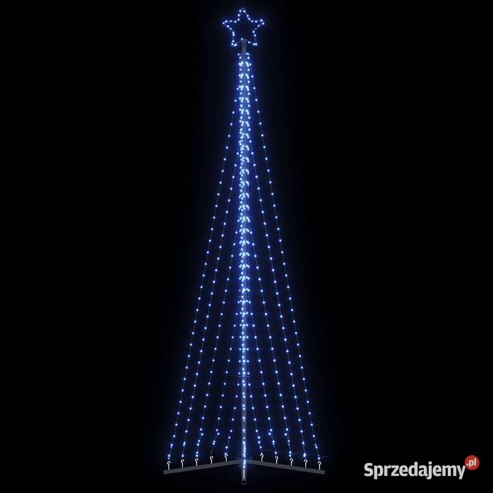 vidaXL Choinka LED 495 LED Niebieski 3005 mazowieckie