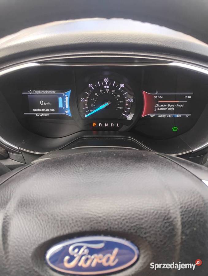 Ford Fusion Mondeo MK5 polift Hybrid Plug in czujnik parkowania Fusion