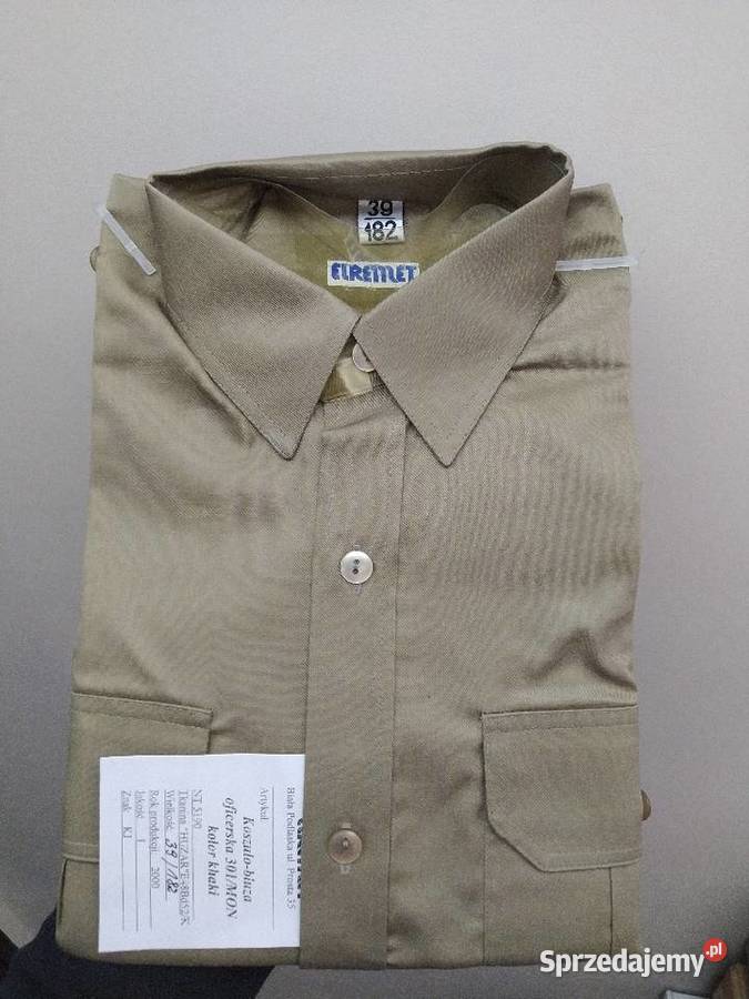 Koszula bluza oficerska 301MON khaki krótki Pozostałe Kraków