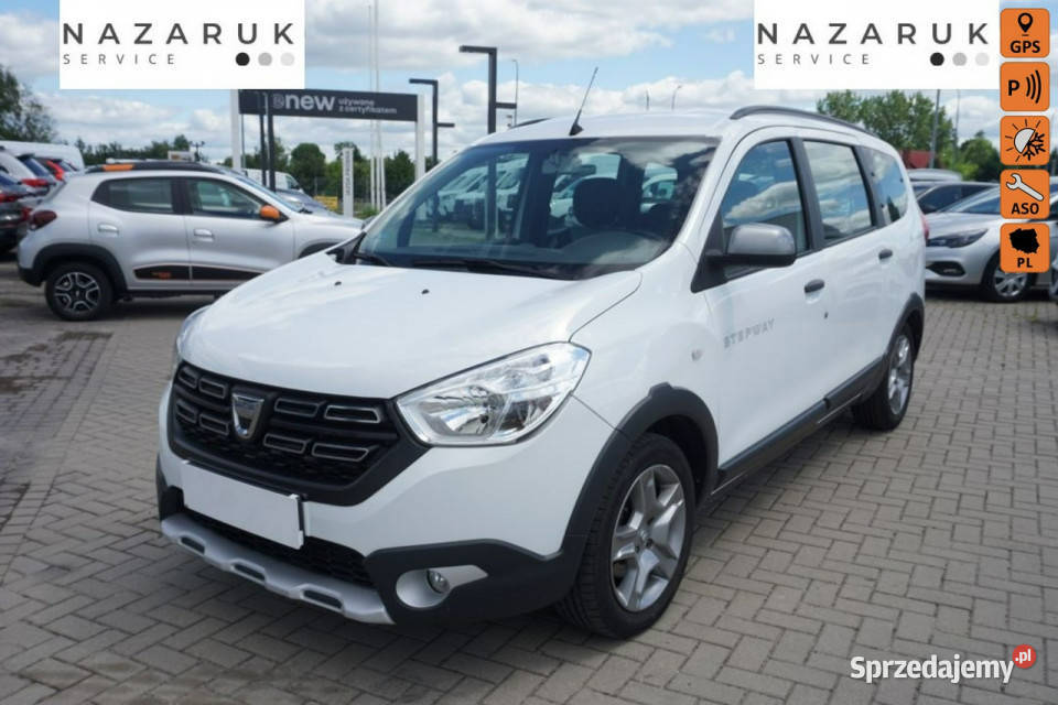 Dacia Lodgy 15DCi Blue 115 Stepway 7os Comfort pełny VAT Lodgy sprzedam