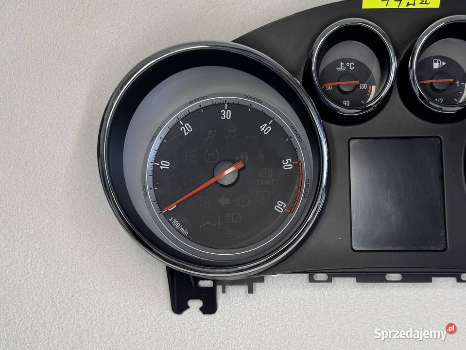 LICZNIK ZEGAR PRĘDKOŚCIOMIERZ OPEL ASTRA J IV Rok produkcji 2013 mazowieckie Warszawa