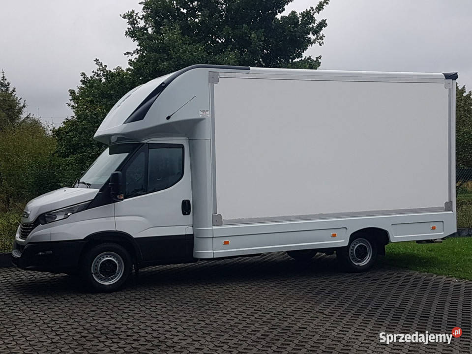Iveco Daily KONTENER NISKOPODŁOGOWY 443x223x242 biały Poręba sprzedam