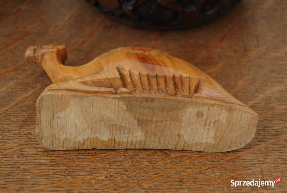 Wielbłąd rzeźba afrykańska Egipt rękodzieło Lublin