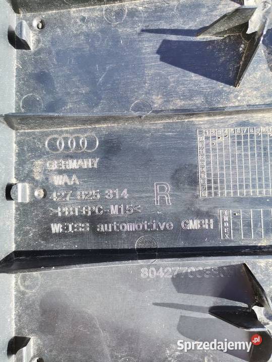 AUDI R8 PRAWA KRATKA WENTYLACYJNA KLAPY ORYG wielkopolskie Międzychód
