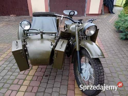 K750Dniepr Mt12Mw750 M72 Silnik sprawny Gotowy Płosków