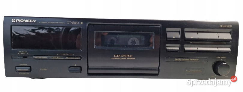 Magnetofon Pioneer CTS250 Stereo Cassette Deck Międzychód