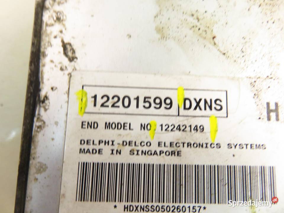 STEROWNIK OPEL CORSA C Z 10 XEP 12201599