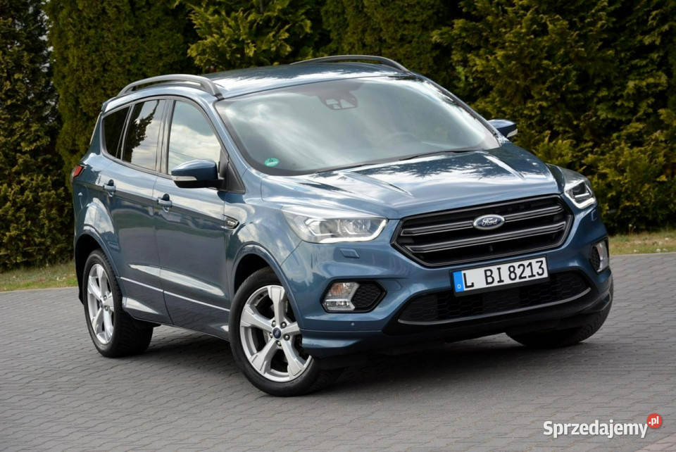 Ford Kuga STLine Skóry 4X4 Radar Xenon Ledy Ostrów Mazowiecka