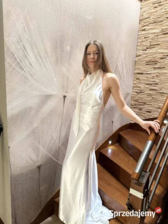 Zjawiskowa suknia ślubna wieczorowa nowa 68cm warmińsko-mazurskie Olsztyn