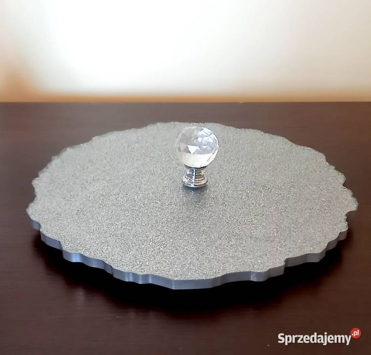 Nowy biżuternik taca z diamentowym uchwytem Kraków