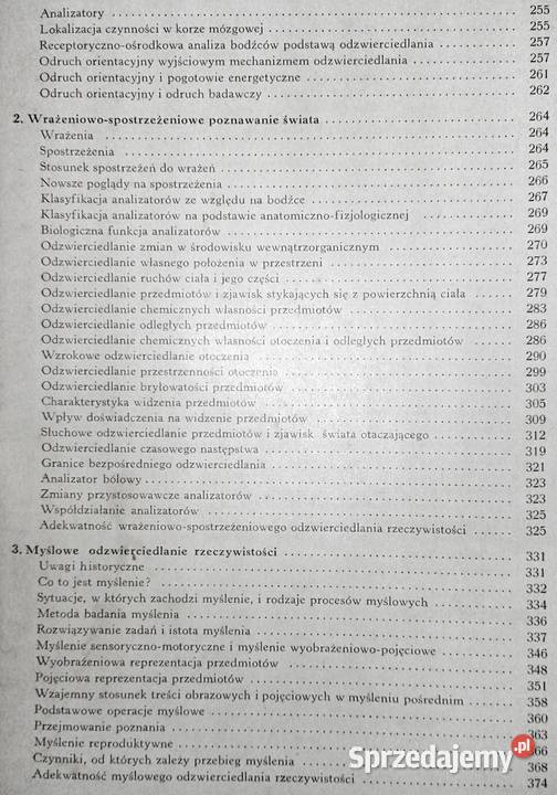 Psychologia Zarys podręcznikowy Tom Włodzimierz Chełm