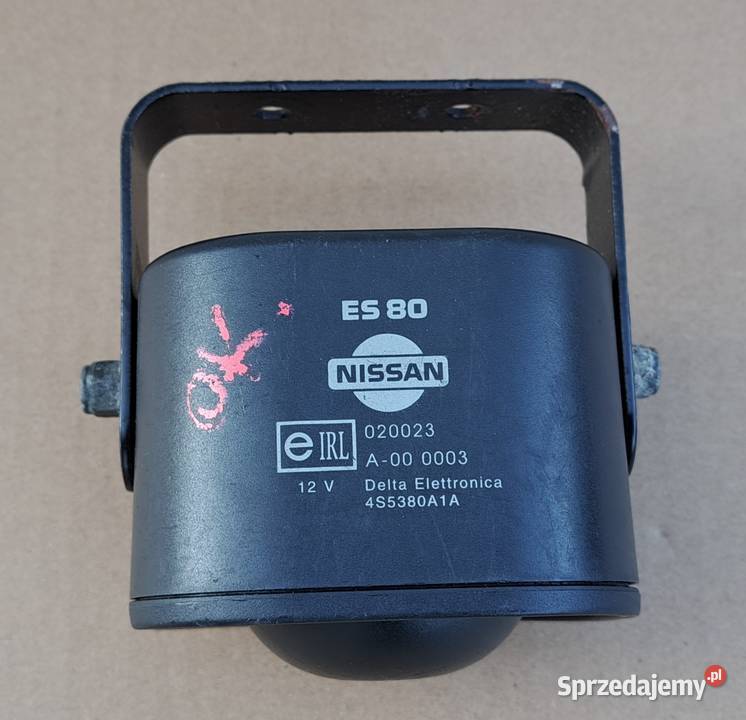 SYRENA ALARMU ES 80 NISSAN PATROL terenowe Mielęcin