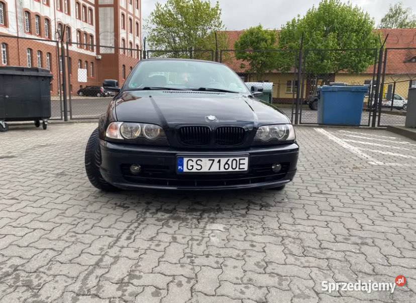 BMW E46 kabriolet czarny pomorskie Słupsk