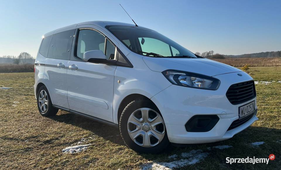 Ford Tourneo Courier Silnik 15 TDCi 105 2021 FV nieuszkodzony Czarnków sprzedam