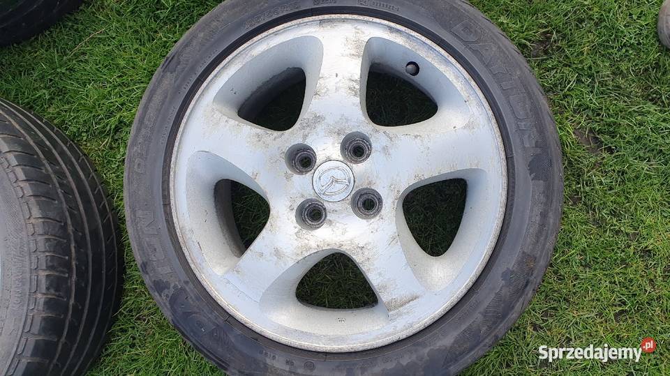 Felgi aluminiowe 4x100 15 x 6JJ ET45 fi54 Mazda Pszczyna