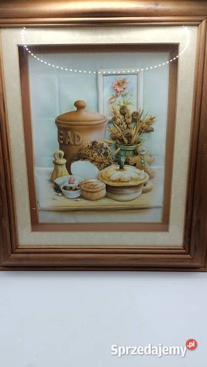 Obraz w ramie szkłem Kuchenny blat Zamość sprzedam