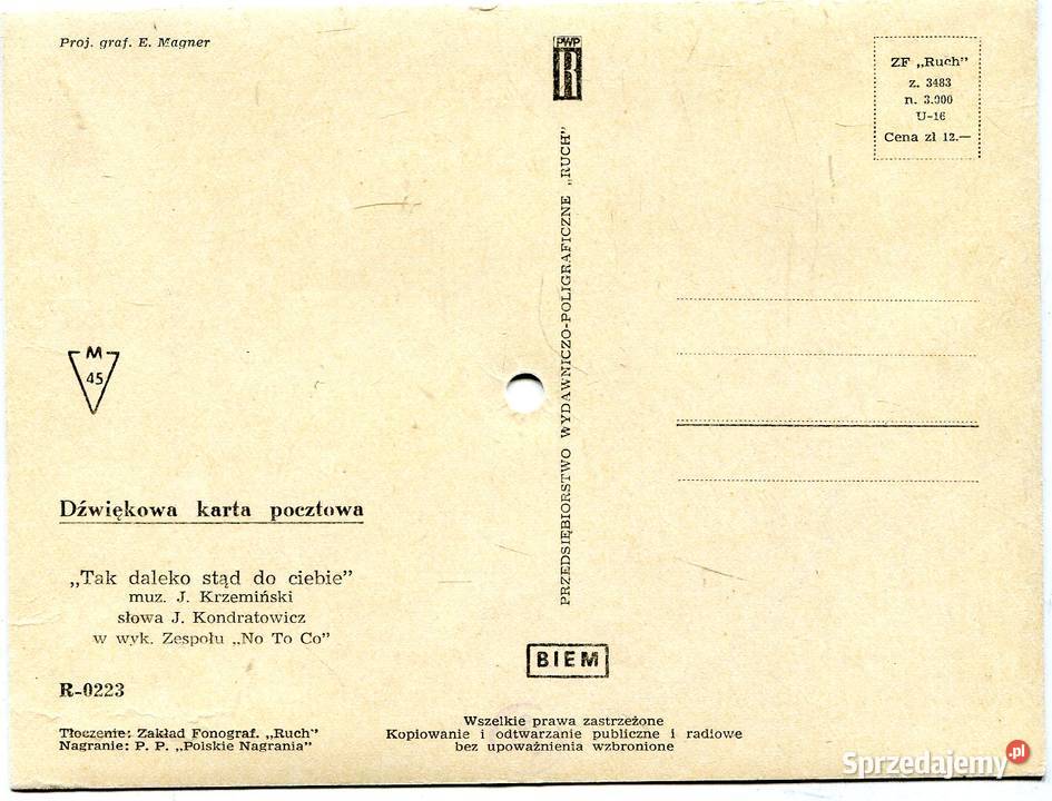 Tak daleko stąd do Płyty i kasety sprzedam