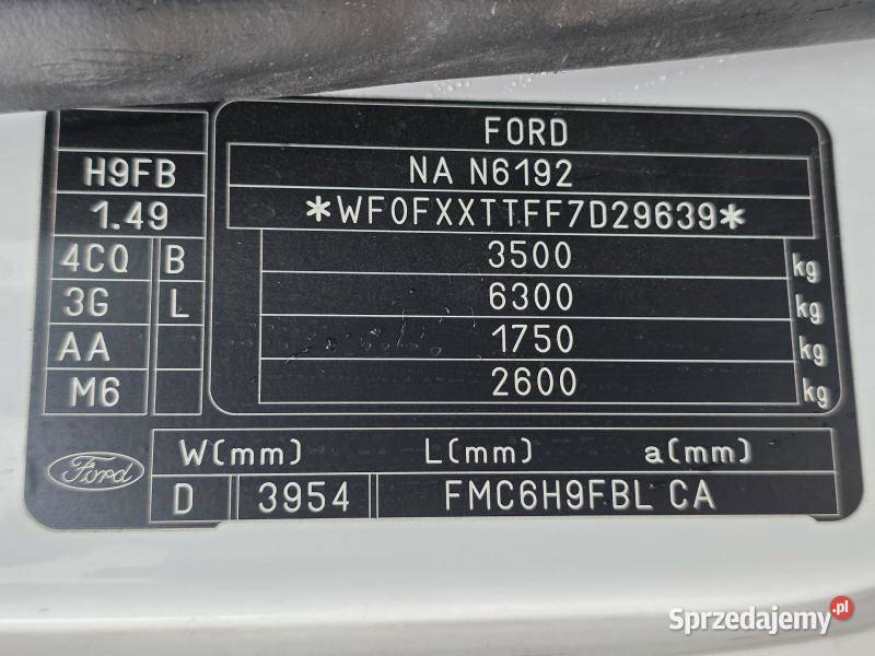 RIMOR Superbrig 677TC Salon 1 Właściciel nieuszkodzony Ford Warszawa sprzedam