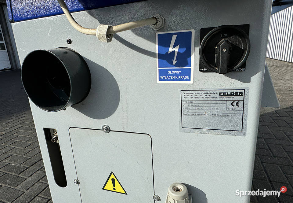 Okleiniarka FELDER G320 MARMASZ Sierakowska Huta