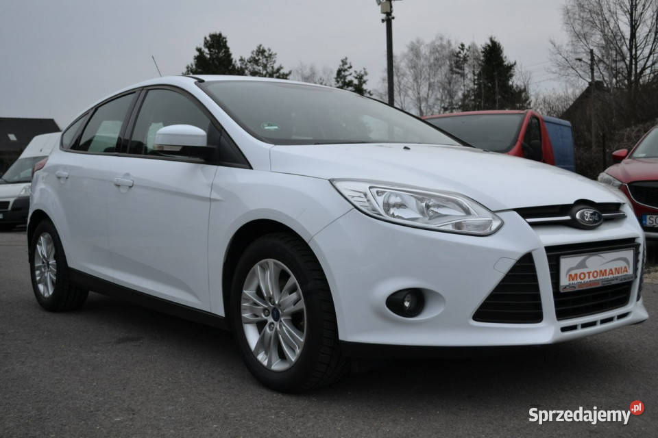 Ford Focus Podgrzewsane Fotele Ford Focus 16 105 biały Samochody osobowe Częstochowa