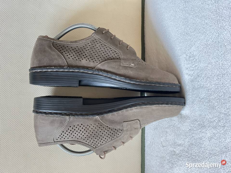 Finn Comfort letnie buty męskie Nubbuk 8 skóra