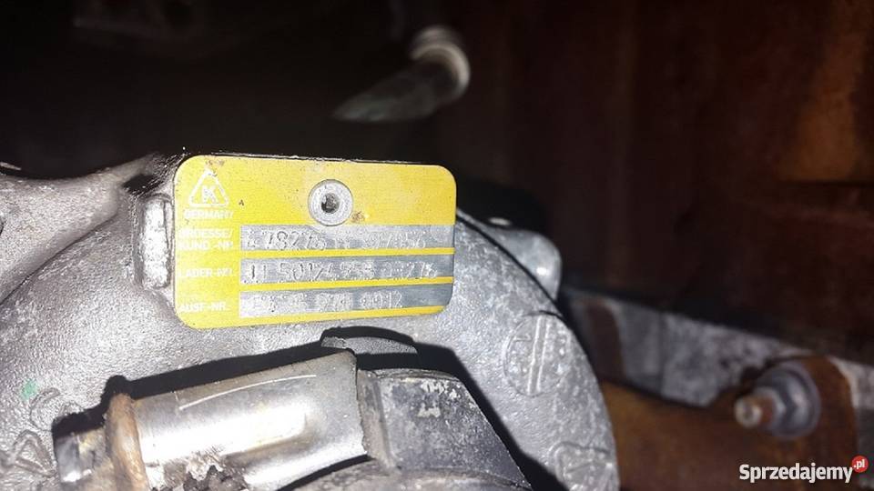 turbosprężarka nissan note micra 15dci K9KF276 Silniki i osprzęt Części samochodowe dolnośląskie Jelcz-Laskowice