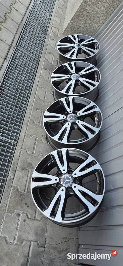 Oryginalne felgi Mercedes A B C CLA 16x65 5x112 Jelcz-Laskowice