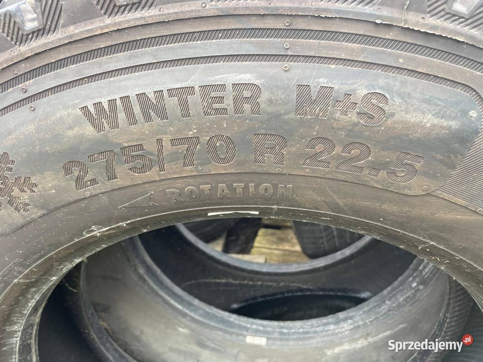sprzedam opony 21570r225 CONTINETAL MS bieżnik 22.5cale Rybnik sprzedam
