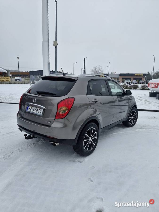 Ssangyong korando 4x4 20 exdi 175 2012 r wielofunkcyjna kierownica Murowana Goślina sprzedam