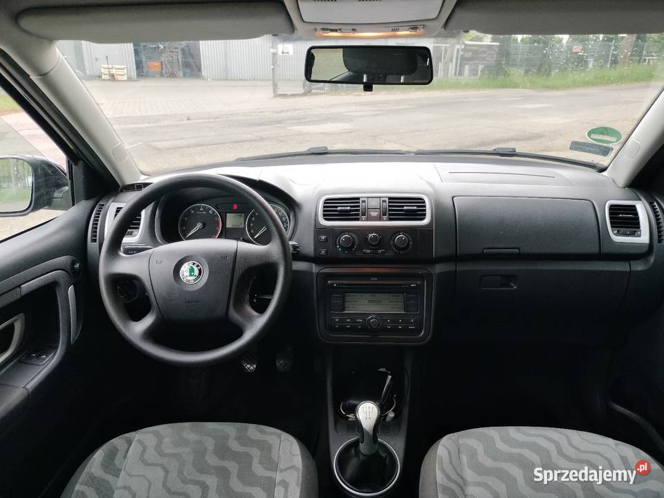 Skoda Fabia 2 14 benzynagaz czarny śląskie Bielsko-Biała