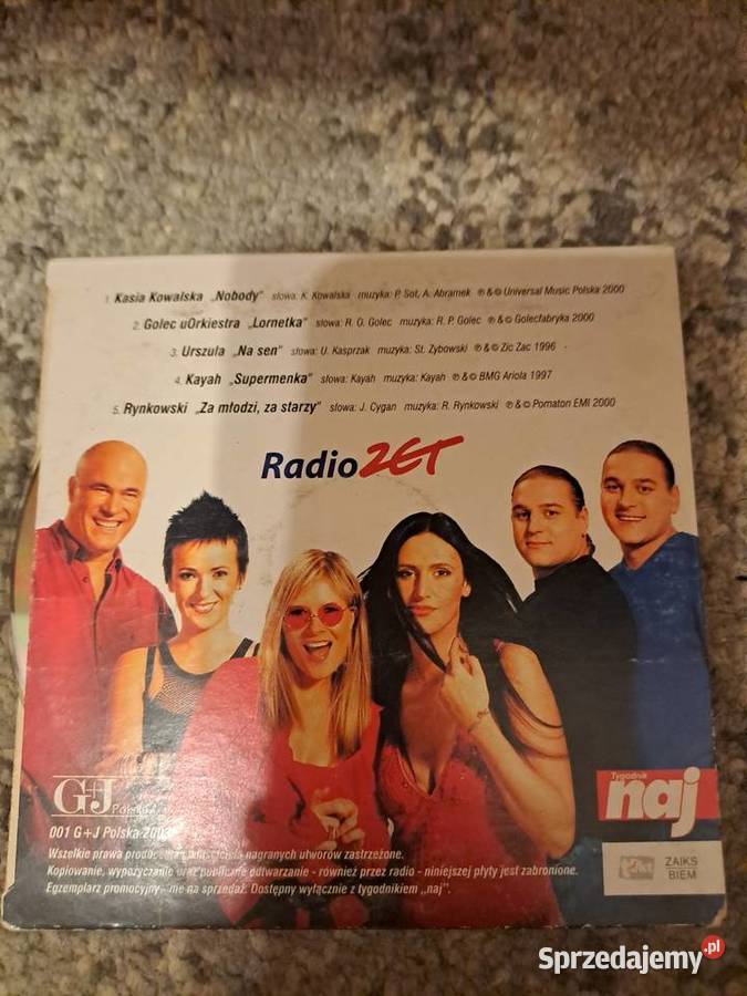 Płyta cd radio zet Kultura i Rozrywka dolnośląskie Wrocław