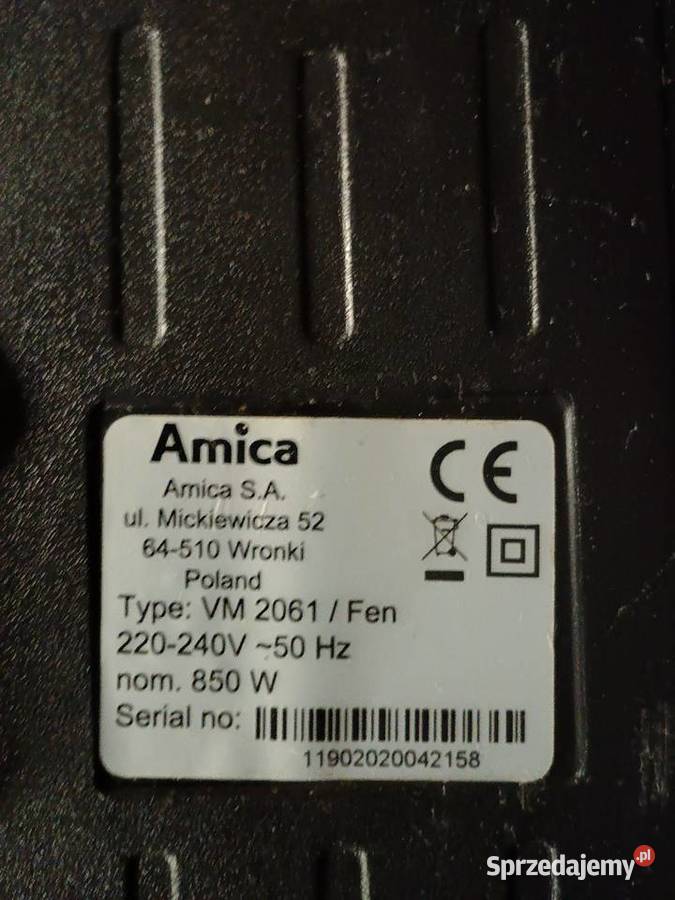 Odkurzacze Amica Wągrowiec