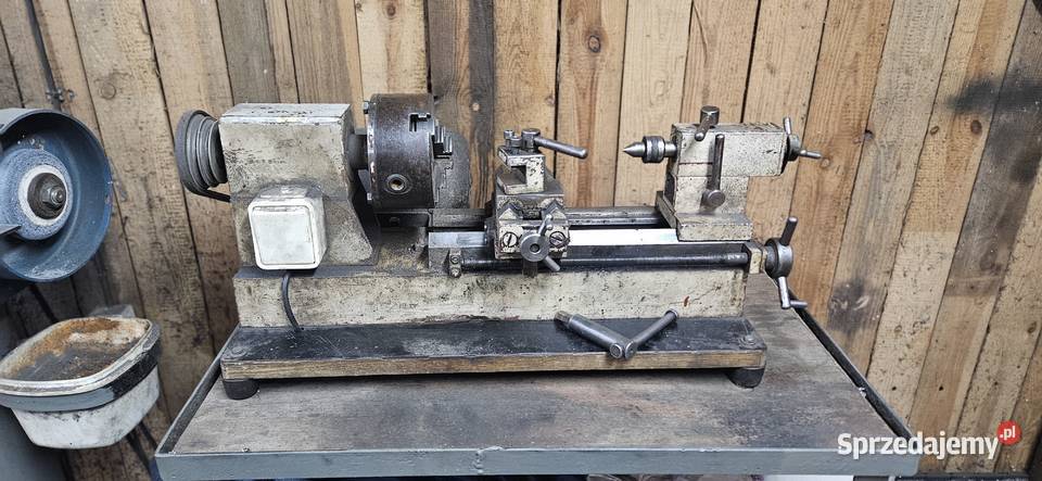 Mini tokarka do metalu PRL Gdańsk