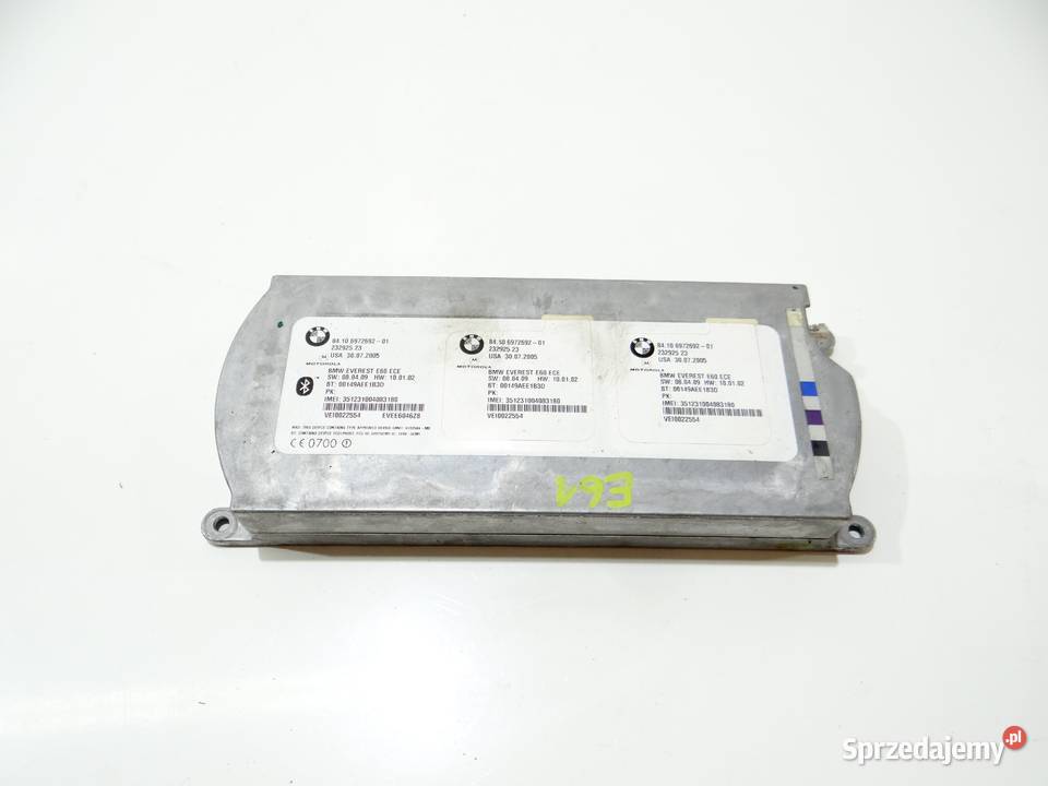 MODUŁ STEROWNIK BLUETOOTH BMW 5 E60 E61 6972692 lubelskie
