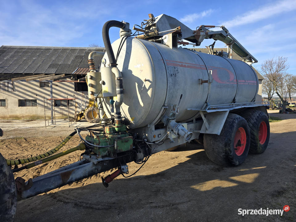 Wóz asenizacyjny JAKO 14000 14 m3 tandem skrętny Litwinki