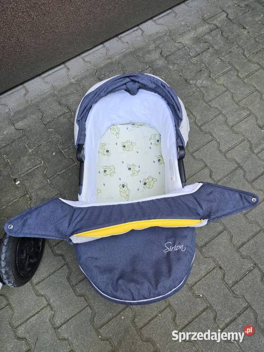 Wózek dziecięcy trzy w jednym Rozkładane siedzisko