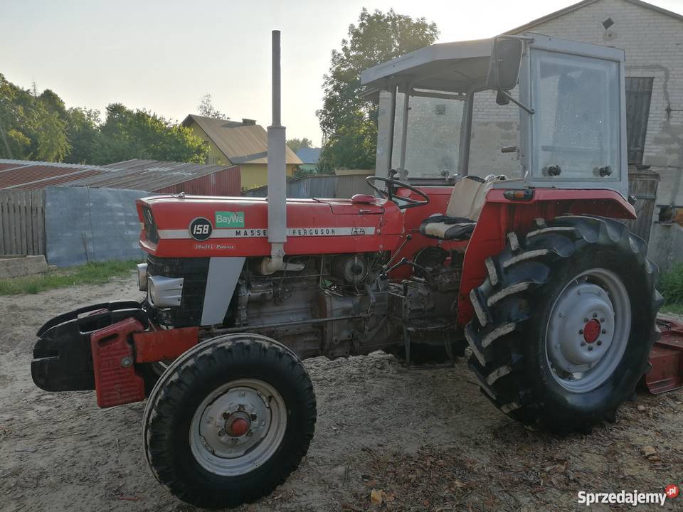 Massey Ferguson 158 Zarejestrowany 100 sprawny Napęd 2x4 Ciągniki Janów Lubelski