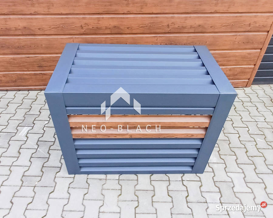 Osłona Klimatyzatora 90x50x70 Antracyt Zabudowa