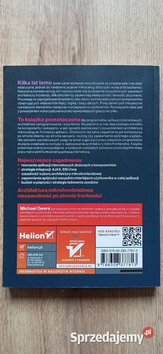 Mikrofrontendy w akcji Michael Geers Kraków