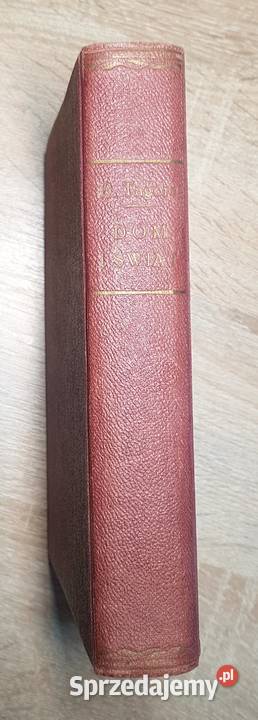 Dom i świat Rabindranath Tagore 1921 Książki naukowe i popularnonaukowe podlaskie Białystok