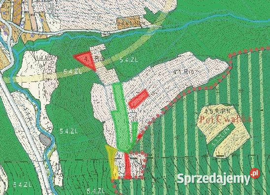 Działki Poręba Wielka ponad hektar 13800m2 Sprzedaż