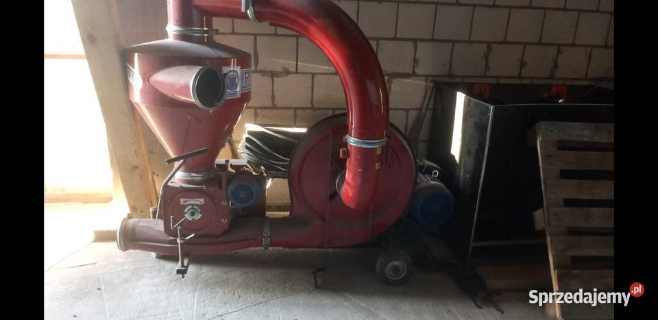 Dmuchawa do zboża pom Augustów przenośnik ssąco Pozostałe Tuczna