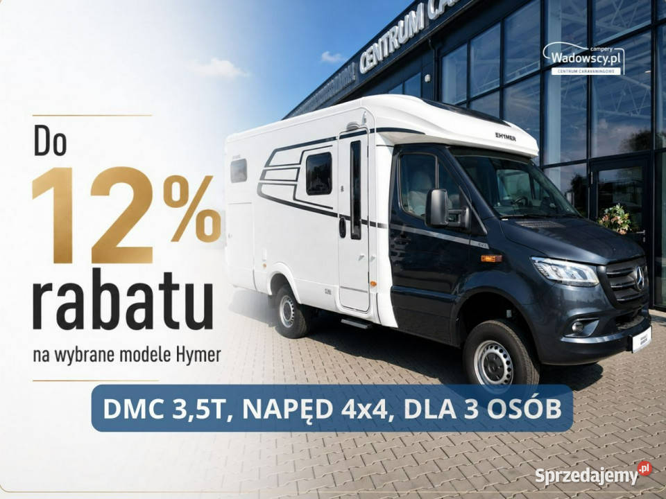 samochody kempingowe HymerEriba MLT 580 DMC 35T Gaj
